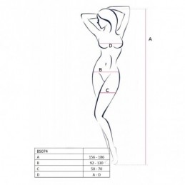 BS074R Bodystocking - Rouge